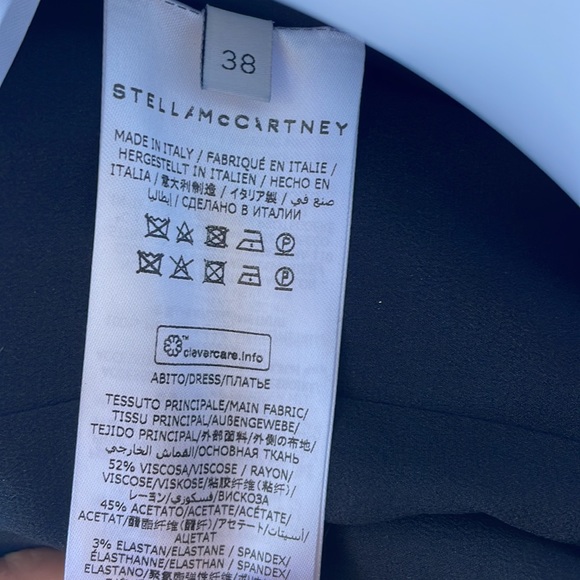 Stella McCartney Isabela Chain-Trim Mini Dress  Size 38 IT - Picture 13 of 16